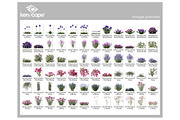 72 Assorted Flowers Photo Overlays, a Nature Photo by KenScape (Thumbnail 3 of 3)