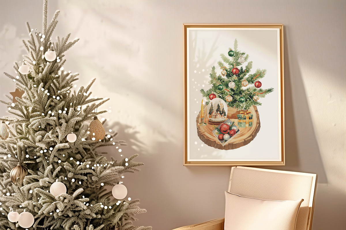 Christmas Party, a Seasonal Illustration by heyiamalice (Photo 11 of 19)