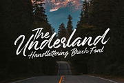 Underland Script, a Script Font by Wacaksara Co. (Thumbnail 1 of 9)