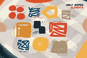 Ugly Shapes: 70 Shape Elements, a Pattern Graphic by nicholasasmita (Thumbnail 3 of 19)