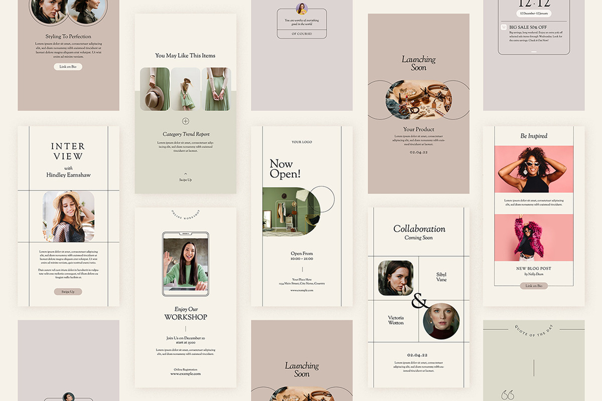 Simplí Instagram Pack, a Social Media Template by Vynetta (Photo 11 of 12)