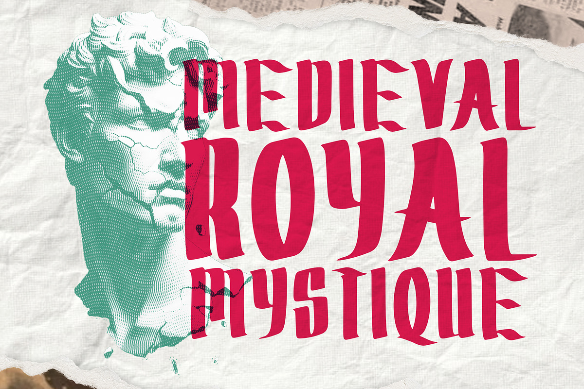 Aetheltic Caerleon Blackletter, a Blackletter Font by dansdesign (Photo 5 of 12)