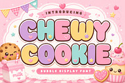 Chewy Cookie, a Sans Serif Font by Limited.studio (Thumbnail 1 of 12)