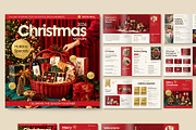 Christmas Magazine Template, a Magazine Template by BrandPacks (Thumbnail 4 of 4)