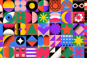 Abstract geometric shapes vector set, an Object Illustration by Zaie (Thumbnail 2 of 3)