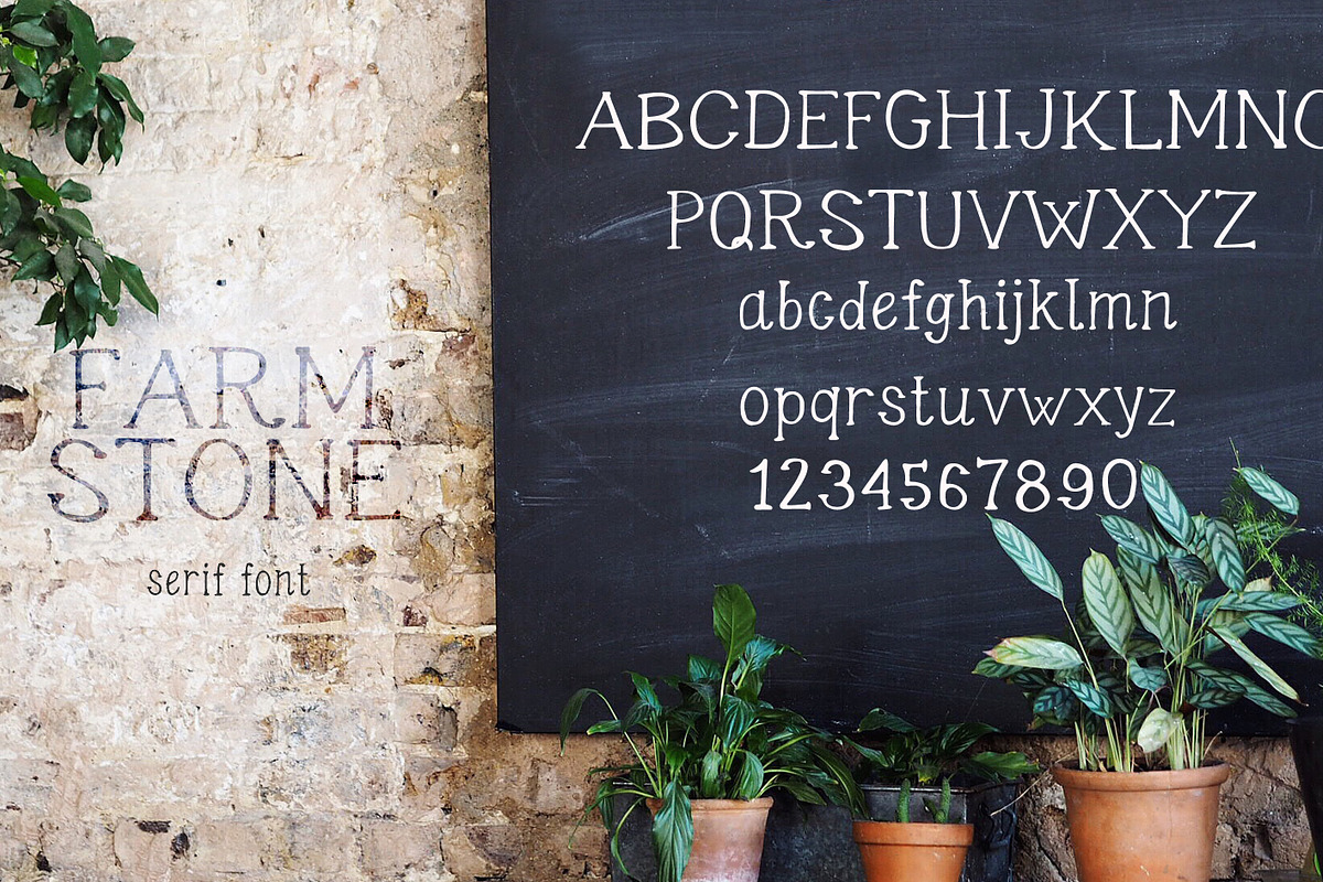 Farmstone Rustic serif font. Doodles, a Serif Font by LABFcreations (Photo 15 of 17)