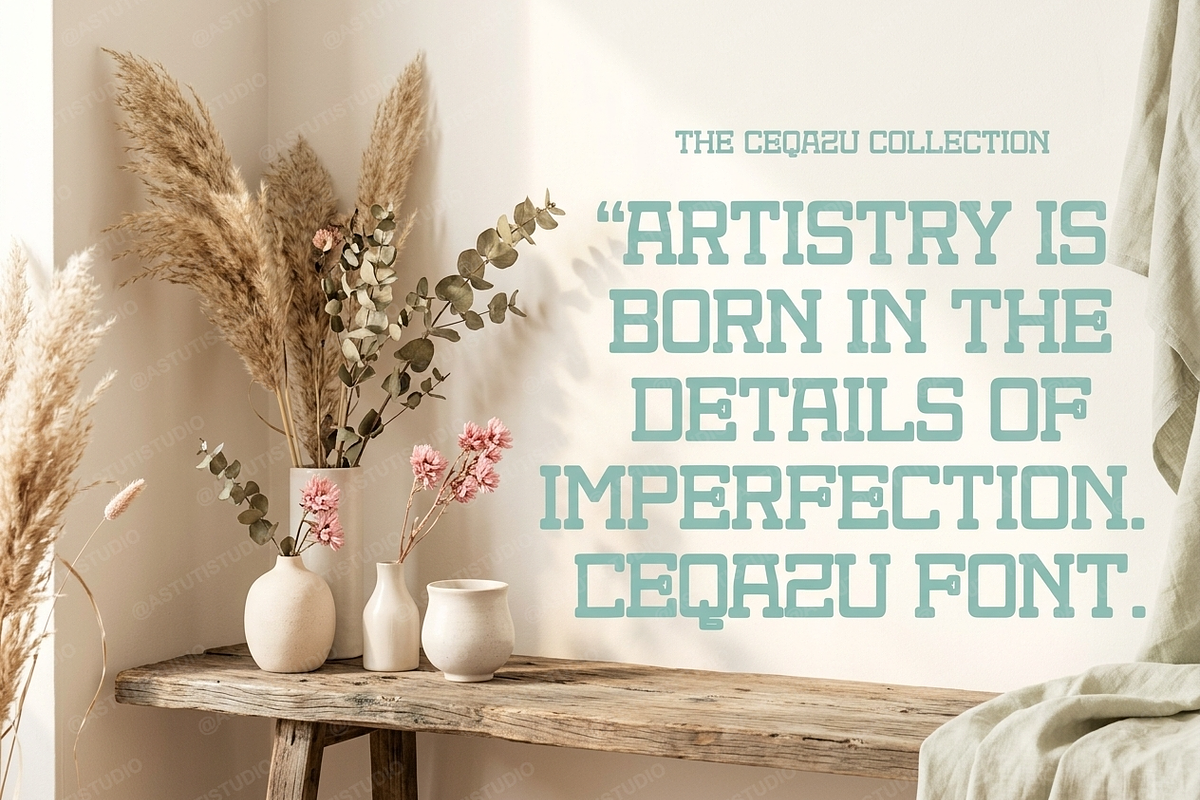 Ceqazu - Elegant Luxury Serif, a Serif Font by Astuti Studio (Photo 5 of 24)