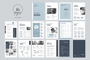 Annual Report Template, Marketing, a Brochure Template by Niofix (Thumbnail 4 of 6)