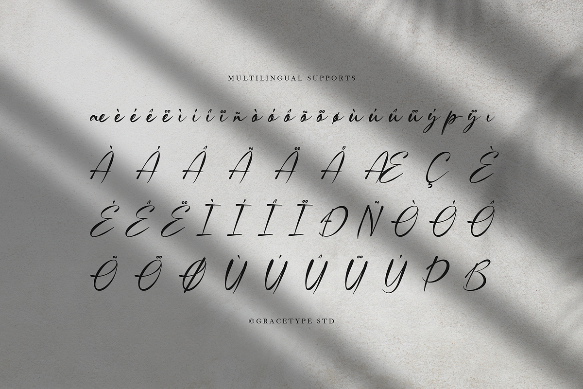 Rentosah | Elegant Signature Script, a Script Font by gracetype_studio (Photo 11 of 12)