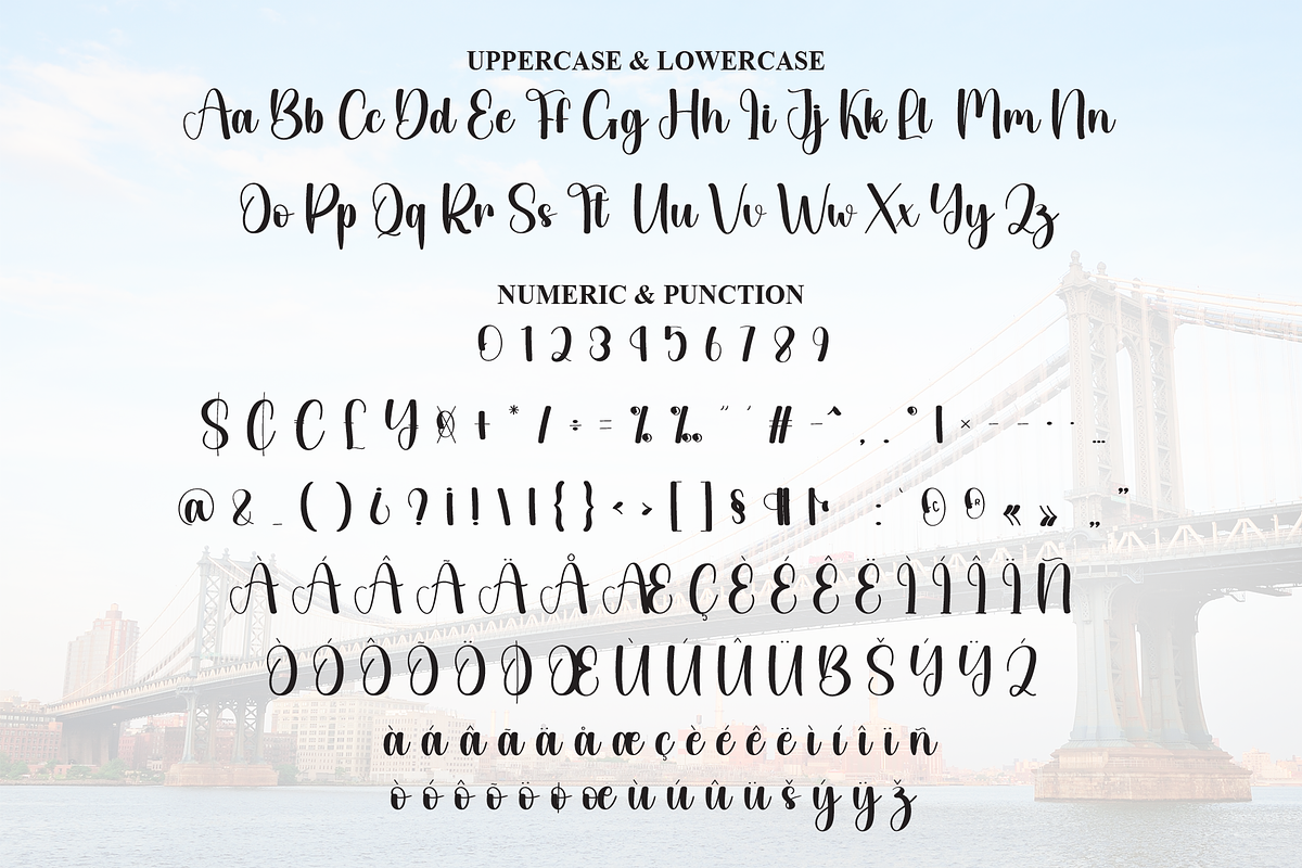 Bridge | Script Font, a Handwritten Font by Scratchones (Photo 7 of 9)
