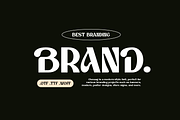 Chowag - Modern Stylish Font, a Sans Serif Font by Iqsiart Studio (Thumbnail 6 of 13)