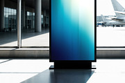 Airport Digital Screen Mockup, an Advertising Mockup by Design Squad (Thumbnail 2 of 4)