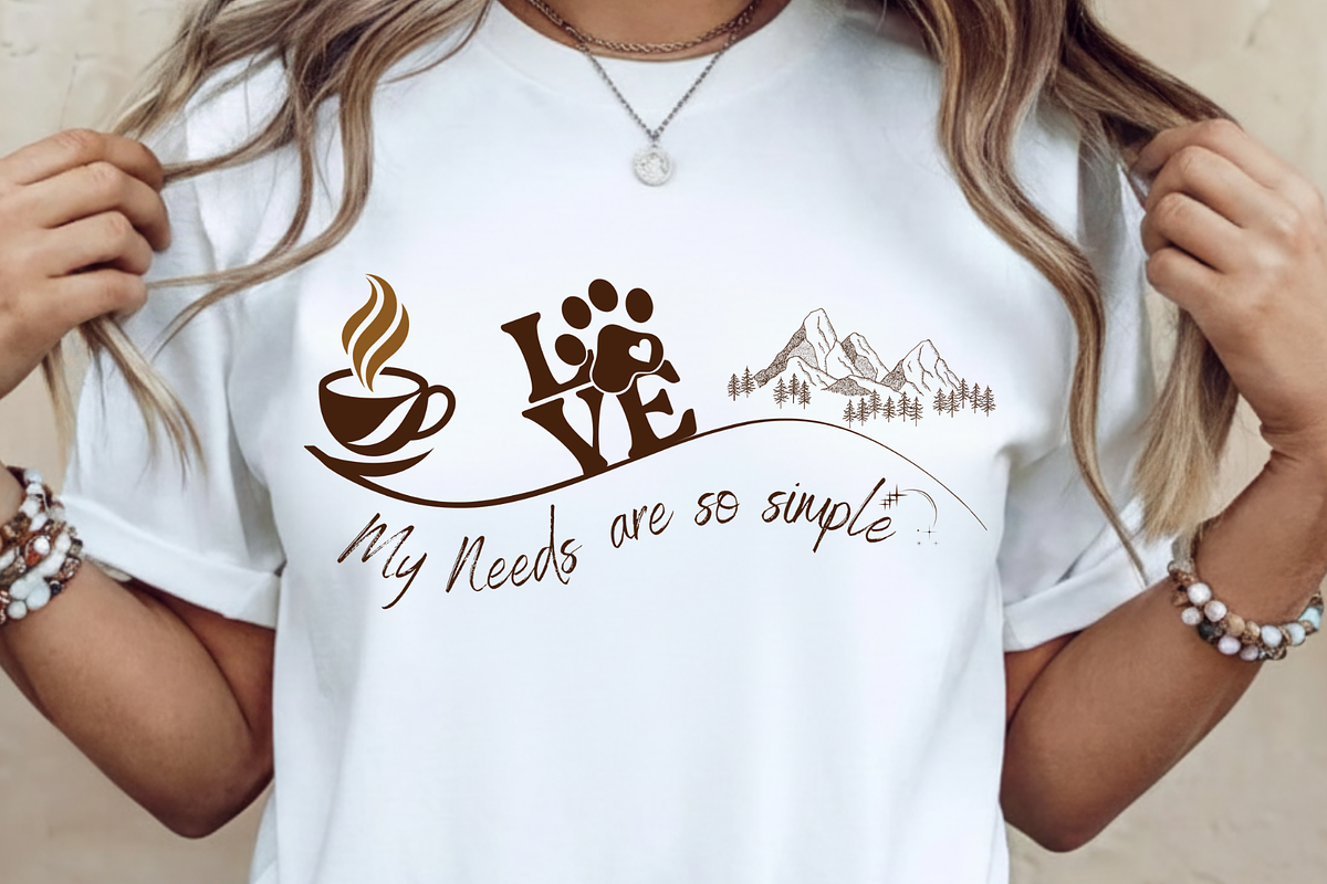 My Needs Are Simple PNG SVG, a Graphic by Vector Portal (Photo 5 of 10)