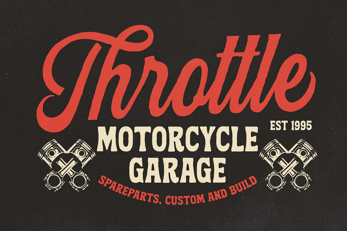 Rocket Thunder a Handmade Duo Font, a Slab Serif Font by Blankids Studio (Photo 2 of 11)