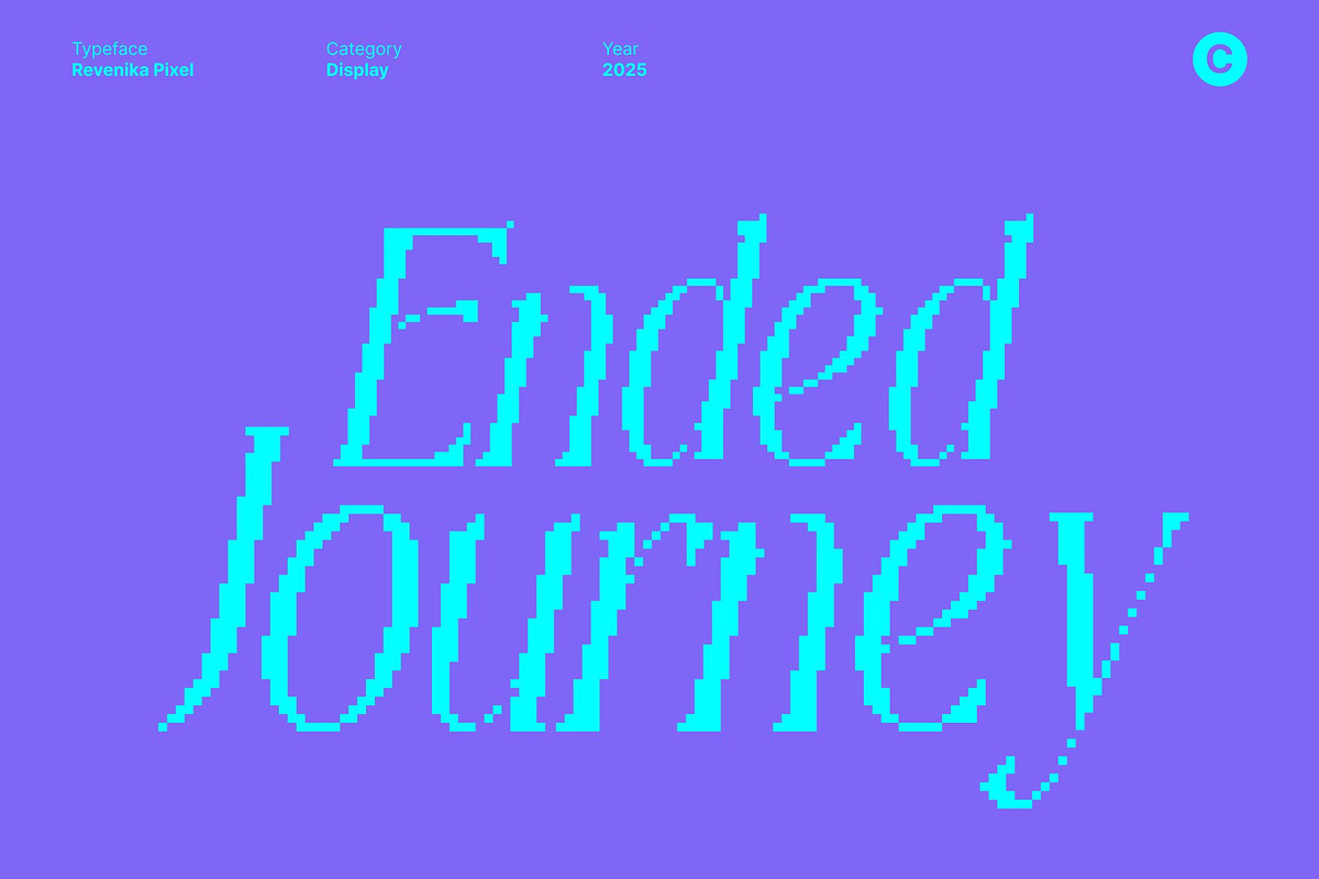 Revenika Pixel, a Sans Serif Font by Craft Supply Co. (Photo 4 of 8)