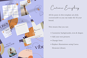 Instagram Template - Iris Yoga, a Social Media Template by Tegefeldt Design (Thumbnail 2 of 6)