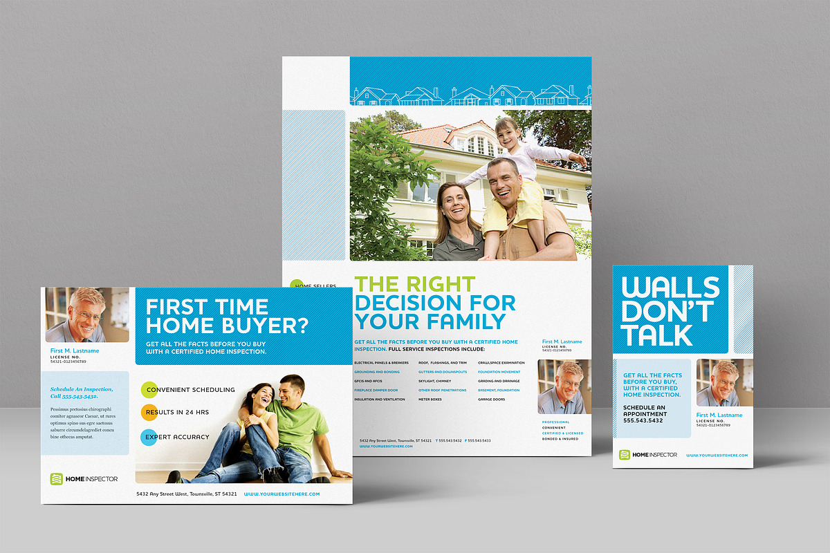 Home Inspection Flyer Template, a Flyer Template by StockLayouts (Photo 1 of 3)