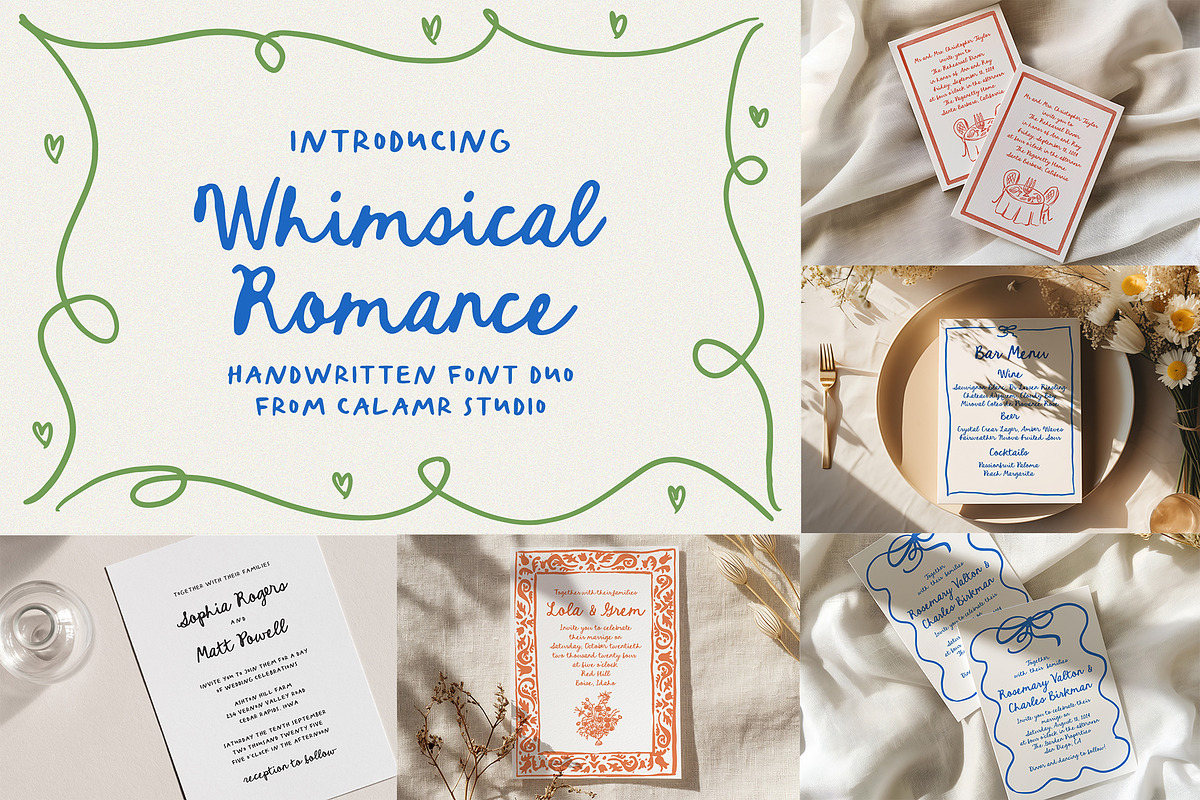 WHOLE SHOP FONT BUNDLE, a Serif Font by Calamar Studio (Photo 4 of 33)