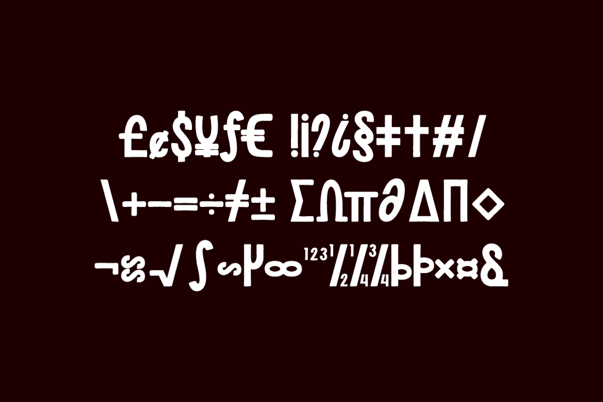 Cake Brokes - Food Font, a Sans Serif Font by QR Design Studio (Photo 10 of 12)
