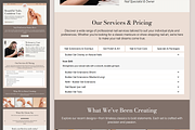 Nail Salon Wix Studio Website, a Wix Template by Kitteeh (Thumbnail 6 of 9)