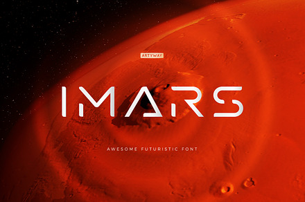 IMars Logo Font, a Font by artyway
