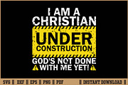Funny Christian Under Construction, a Work Illustration by Handy Arts Studio (Thumbnail 1 of 3)