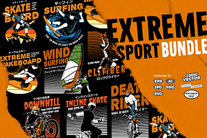 Extreme sport collection bundle