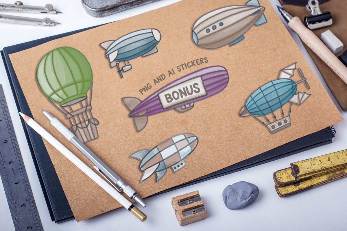 Zeppelin retro font preview 7