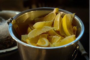 Bucket of Fresh Lemon Slices Ready, a Food & Drink Photo by Rohan Photography
