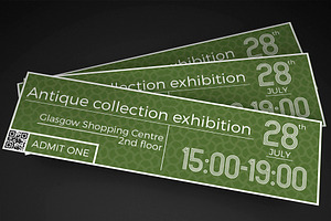 Multipurpose Classy Event Ticket