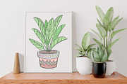 Potted Plants SVG Bundle, a Graphic by KostaDigitalArt (Thumbnail 6 of 10)