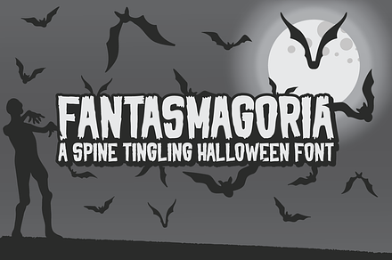 Fantasmagoria Halloween font