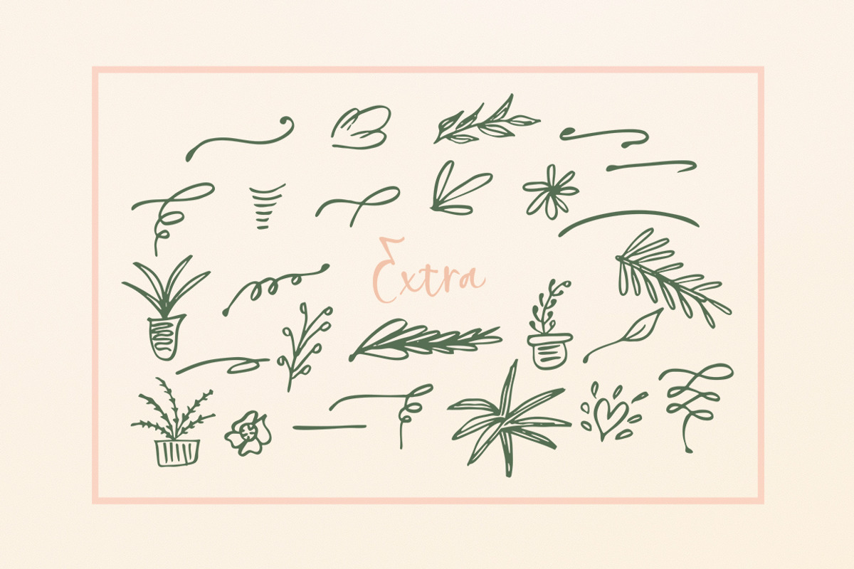 Highland Script +Extra, a Script Font by Areatype (Photo 3 of 10)