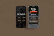 Black & Orange - Instagram Reel, a Social Media Template by My Template Studio (Thumbnail 3 of 13)