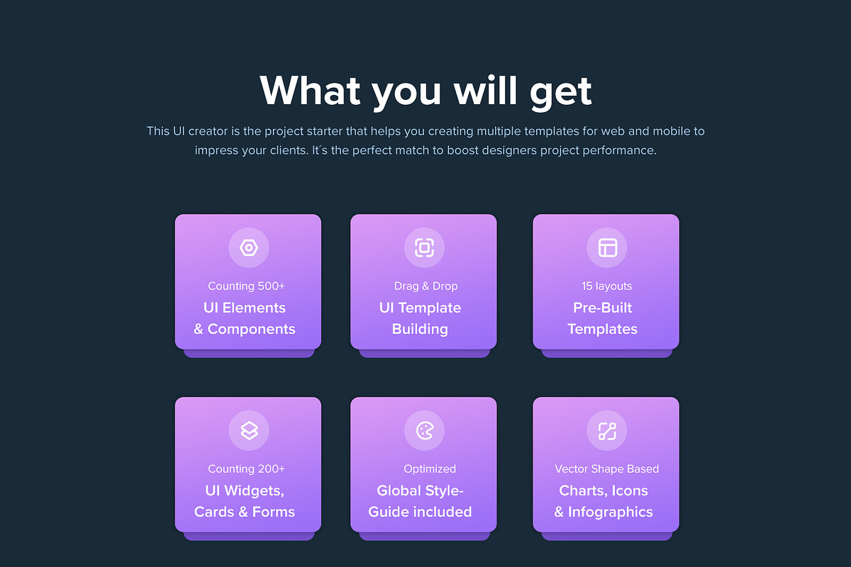 The Ultimate UI Creator, a Templates & Theme by KL-Webmedia (Photo 2 of 6)