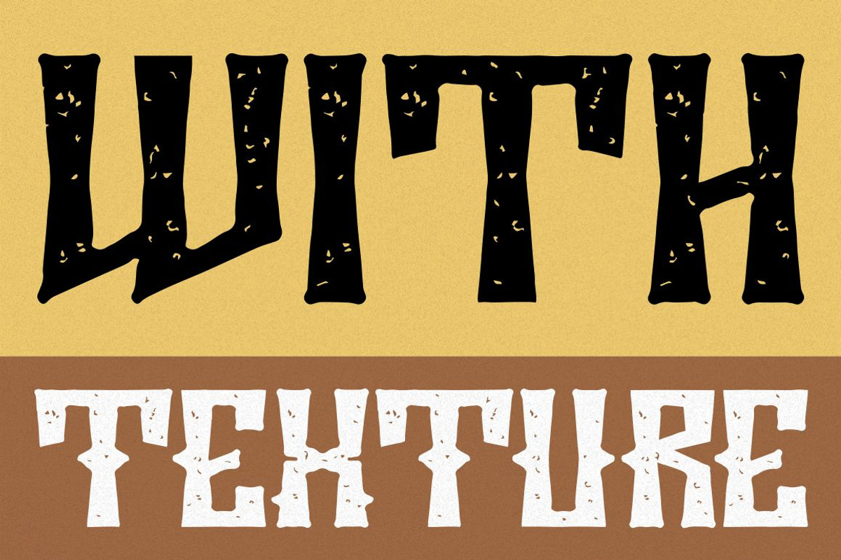Wooden Bridge - Vintage Display Font, a Serif Font by PutraCetol Studio (Photo 9 of 11)