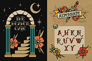 Oldbones, a Serif Font by Burntilldead (Thumbnail 6 of 11)