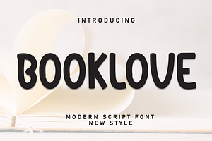 Booklove Script Font