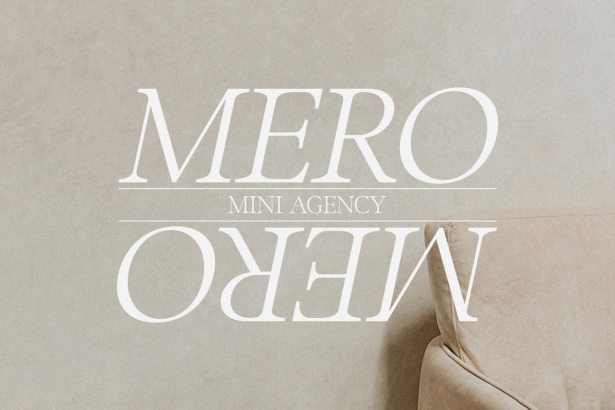 CS Rollent – Classic Serif Font, a Serif Font by Craft Supply Co. (Photo 5 of 8)