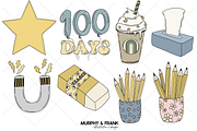 Groovy School Clipart Bundle Kids, a Graphic by Murphy & Frank (Thumbnail 4 of 10)