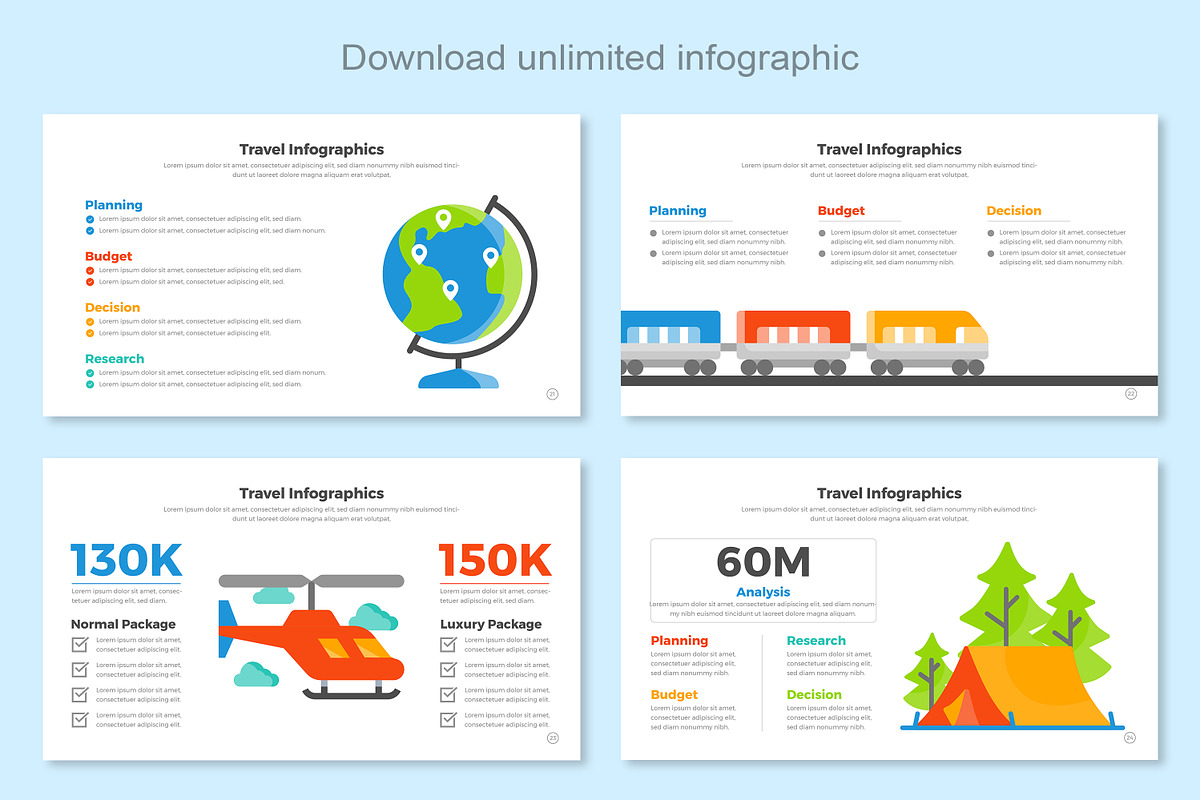 Travel Infographics Keynote, a Templates & Theme by Mighty-Slide (Photo 7 of 7)