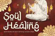 Barakah - Arabic Style Display Font, a Symbol Font by TokoPress (Thumbnail 15 of 15)