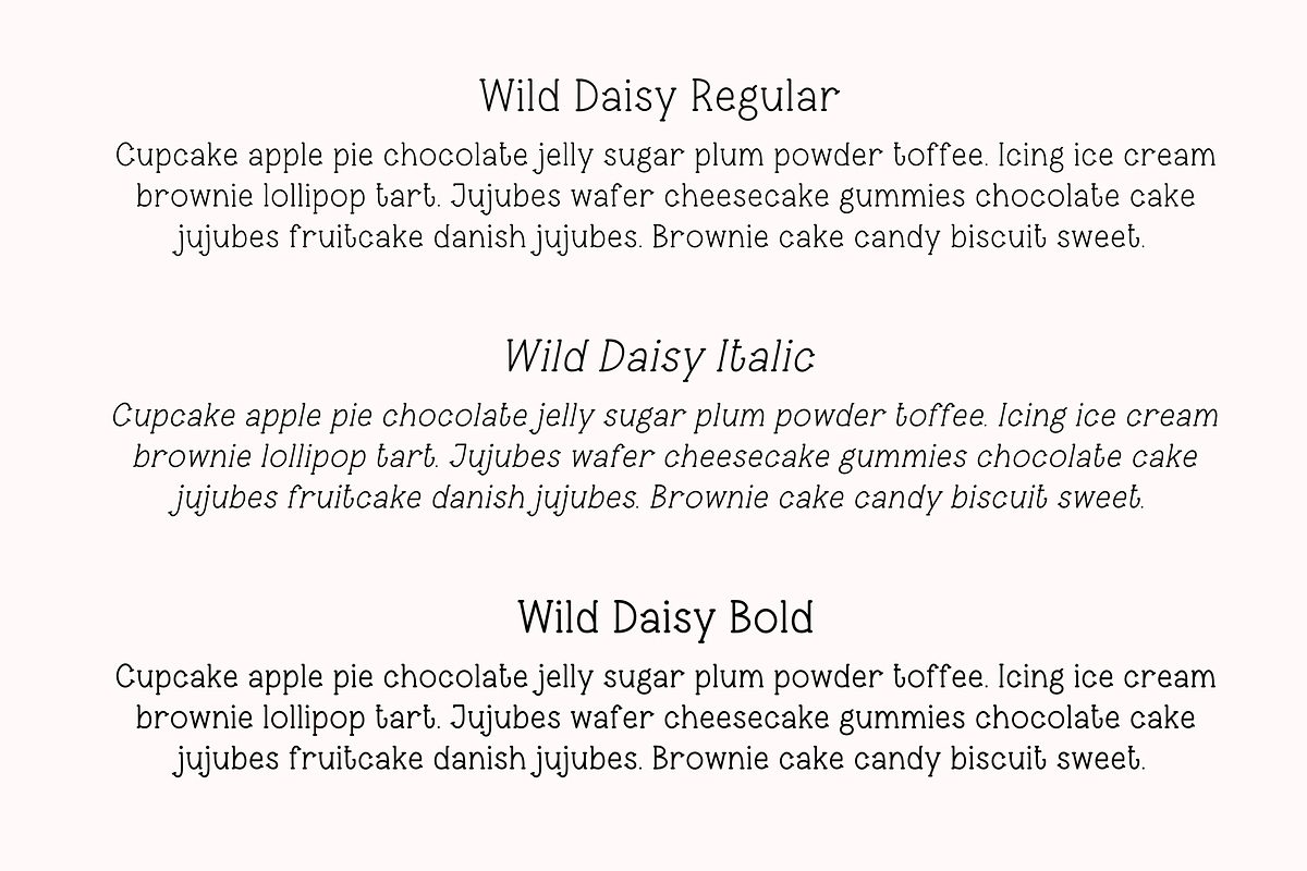 Wild Daisy Cute Font, a Handwritten Font by Sofia Skoog (Photo 11 of 11)