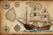 43 PNG Vintage Atlas Background, a Background Graphic by adenpinkstore (Thumbnail 16 of 40)