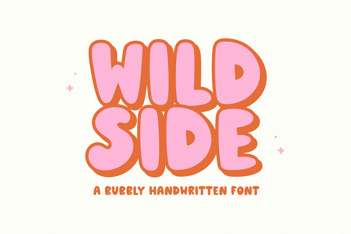 Wildside | Bubbly Handwritten Font, a Font by KA Designs (Photo 1 of 9)