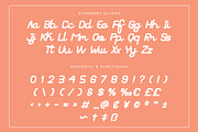 Barlagu Modern Scrip Font, a Script Font by Bilahstudio (Thumbnail 11 of 13)