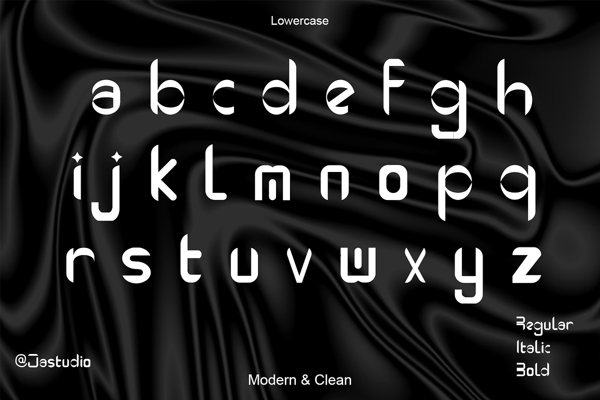 Futuristic Modern Sans Serif Font, a Sans Serif Font by jastudio123 (Photo 6 of 9)