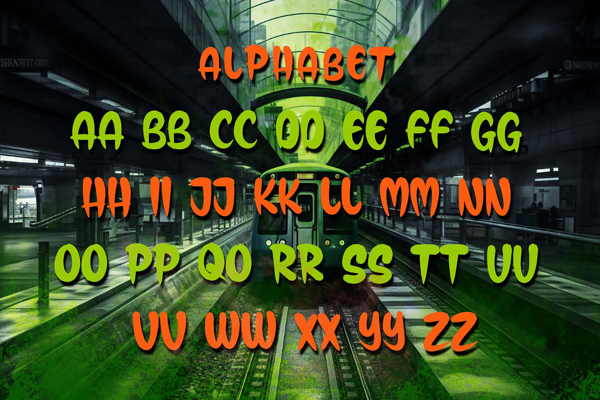 GRAFFITI BRAVES MODERN DISPLAY, a Handwritten Font by dansdesign (Photo 2 of 8)