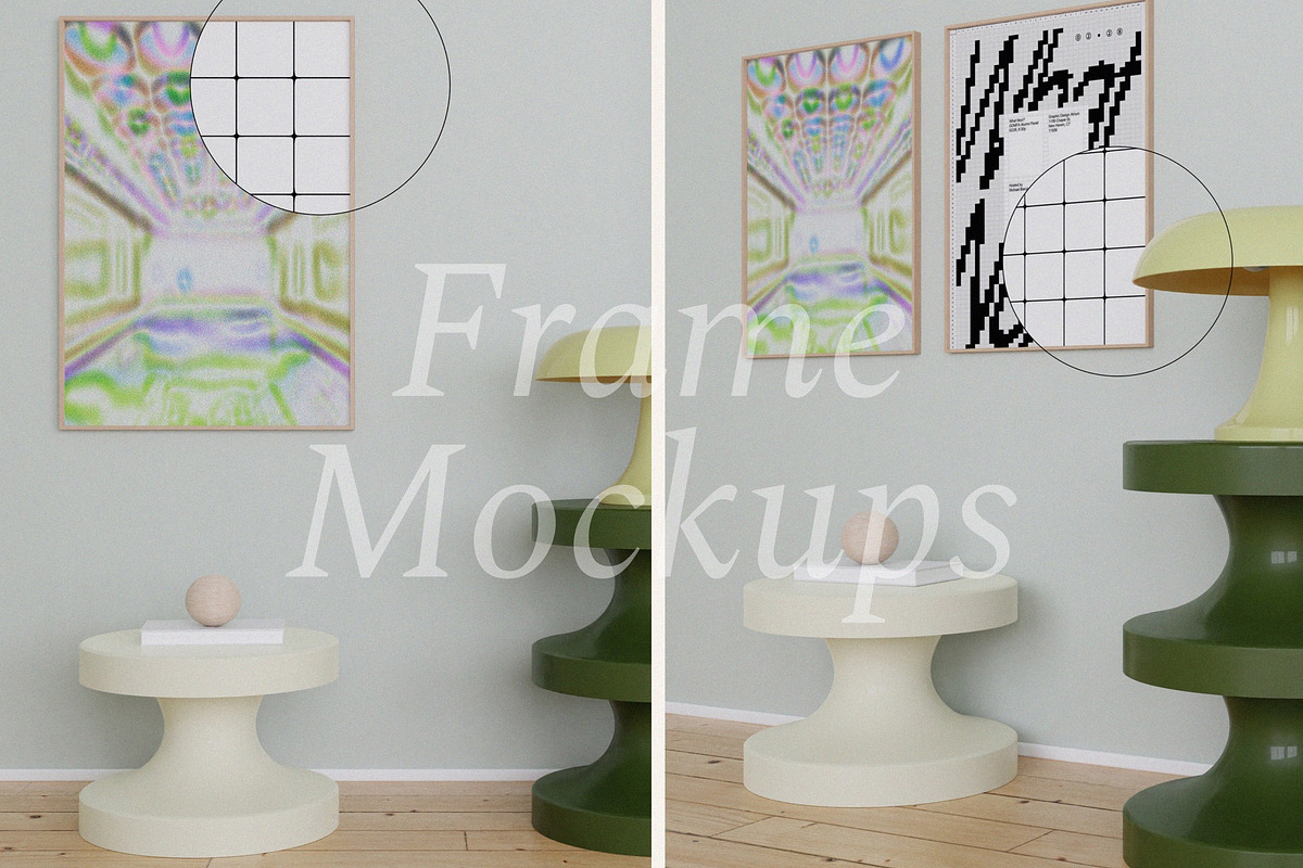 Framed Posters Mockups For Prints, a Print Template by Bonumo (Photo 8 of 10)