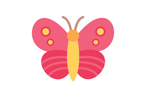 Butterfly Flat Icon, a Duotone Icon by Pexelpy